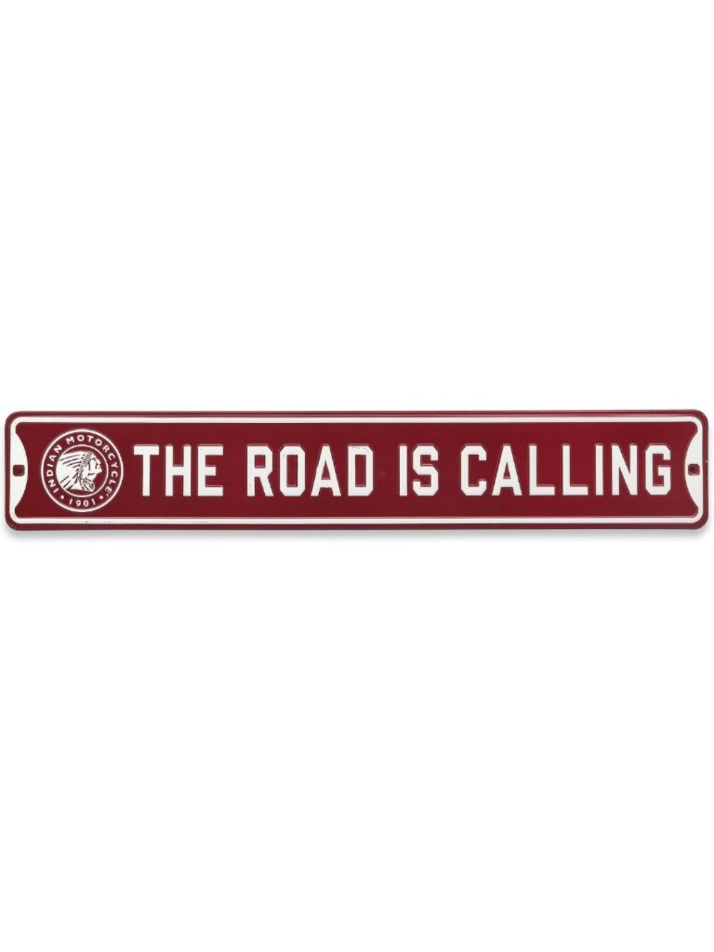 Vintage Metal Street Sign - Classic Motorcycle Decor, Perfect for Garage or Man